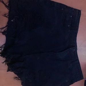 Black shorts